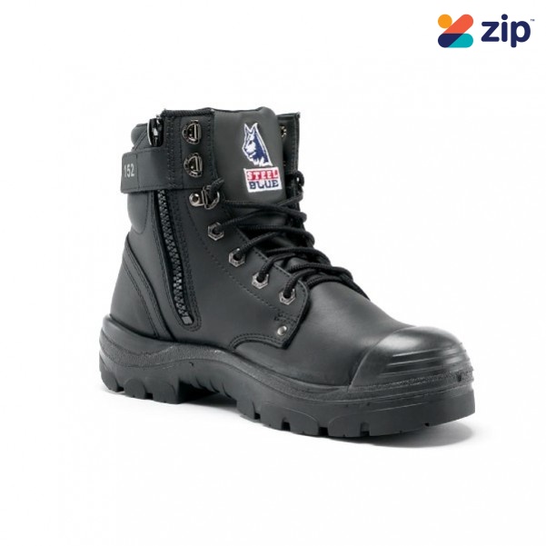 Steel Blue 382152 - Argyle Zip Nitrile Bump Cap PR Midsole Black Boots Safety Boots